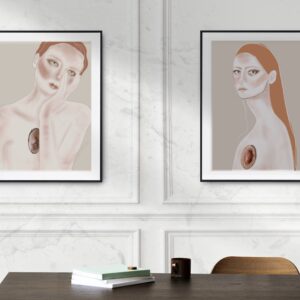 Where the Body Speaks – Limited Edition Fine Art Print (Set of 2)